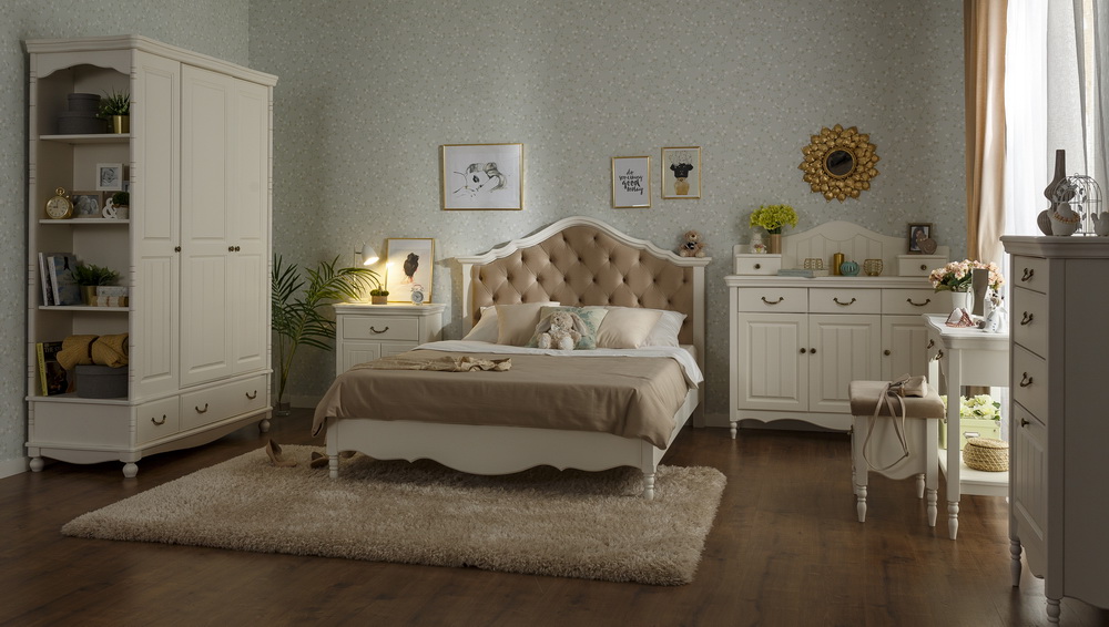 Кровать Айно №18 с мягким изголовьем 1800х2000