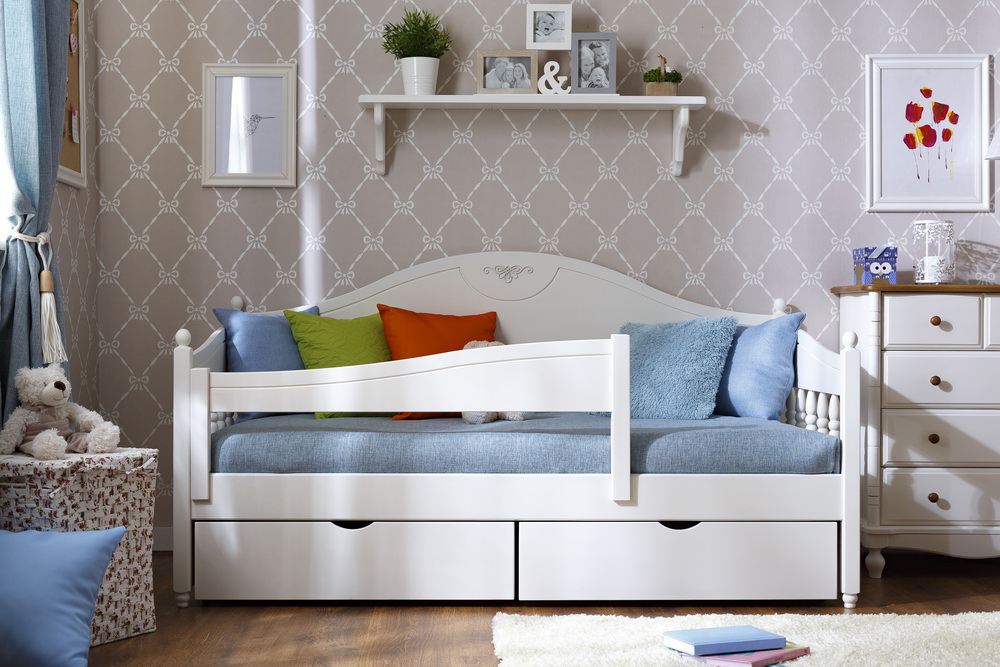   Тахта массив сосны Айно №2 800*1600 с ящиками  