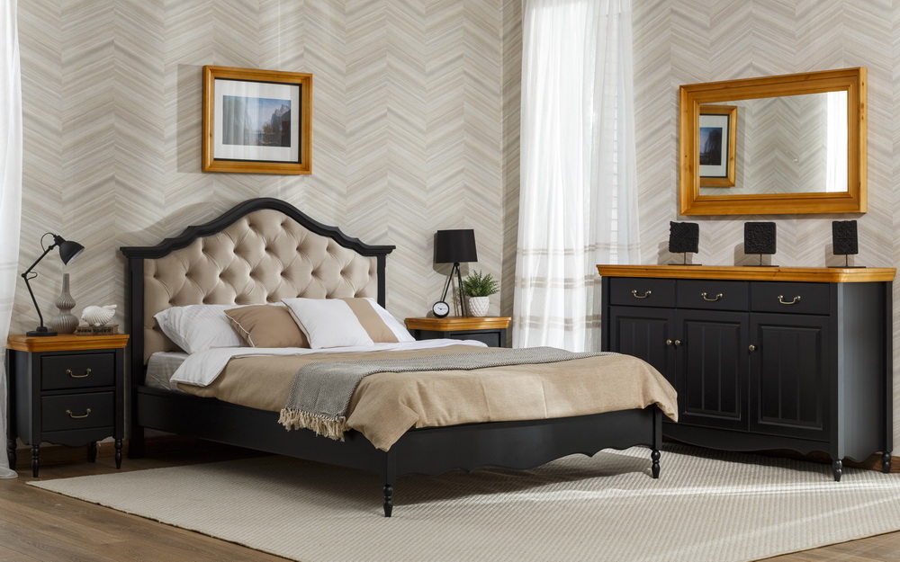 Кровать Айно №18 с мягким изголовьем 1600х2000