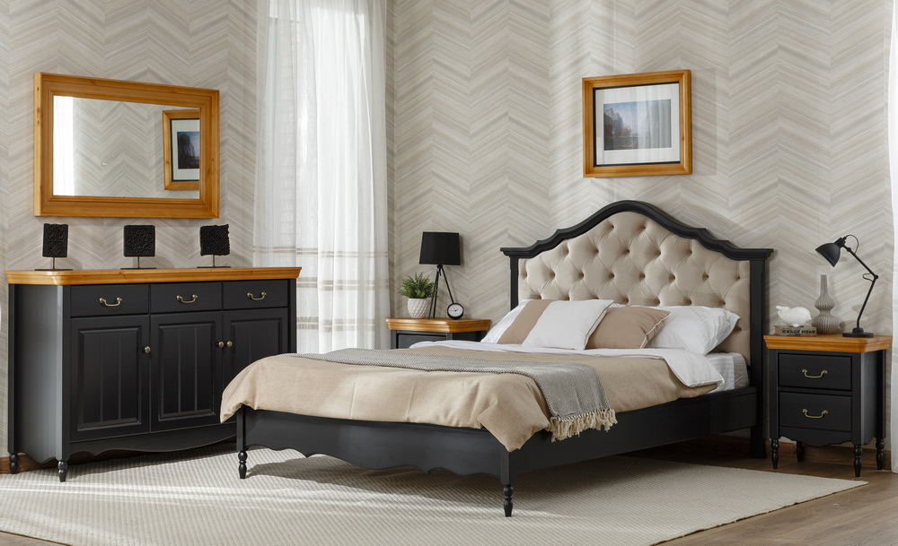 Кровать Айно №18 с мягким изголовьем 1600х2000