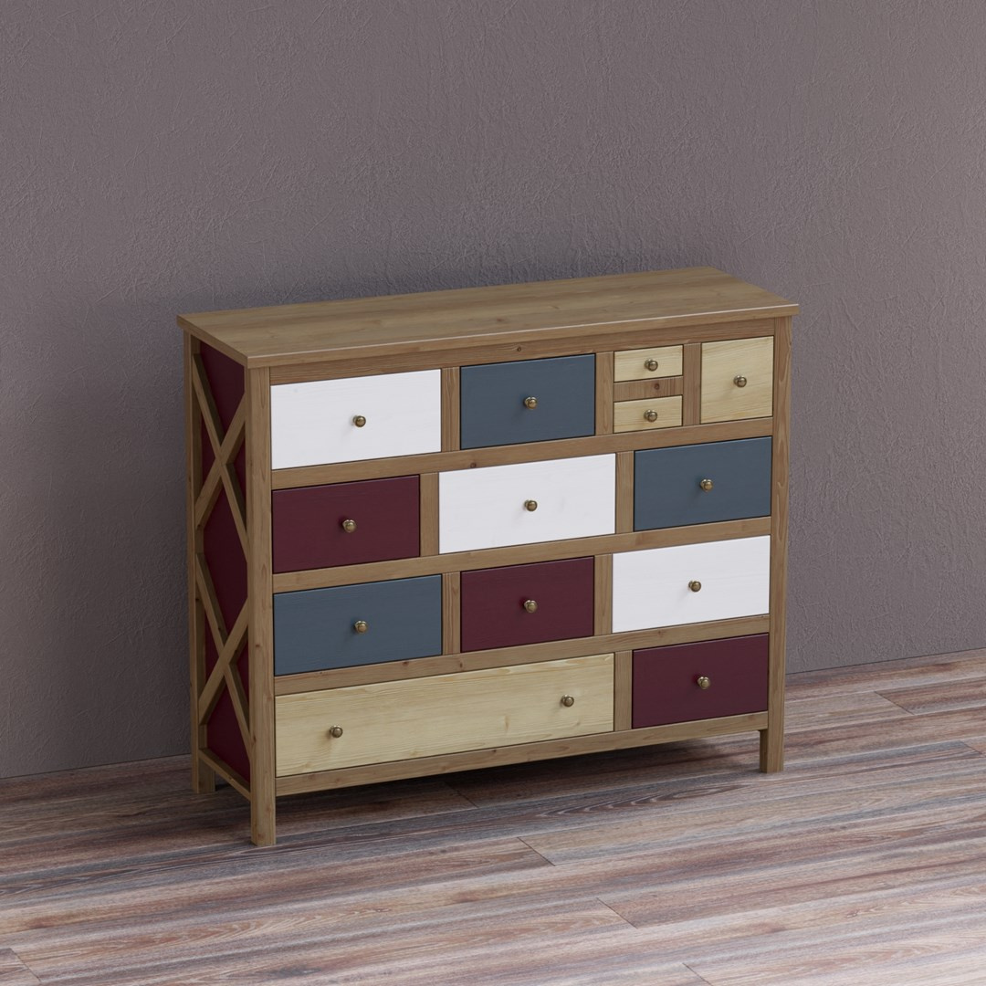 Комод Армо с разными ящиками 2.15.03