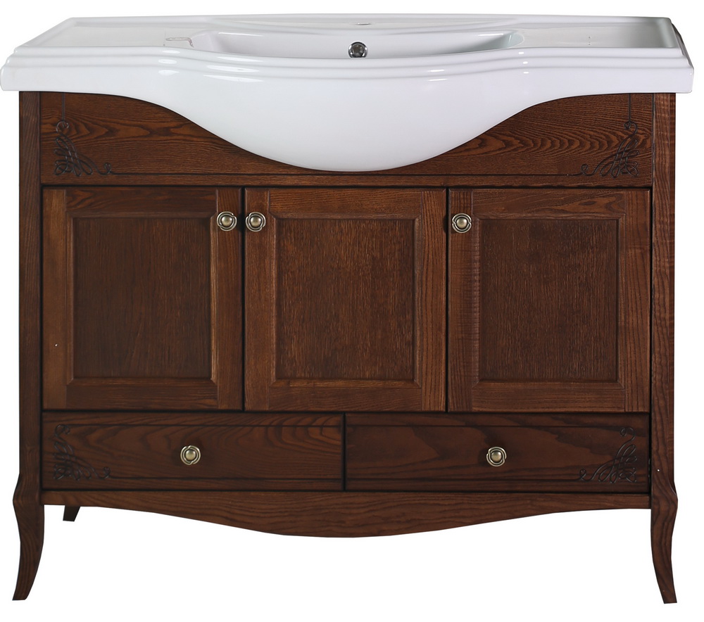 Раковина белая из керамики Классик 105