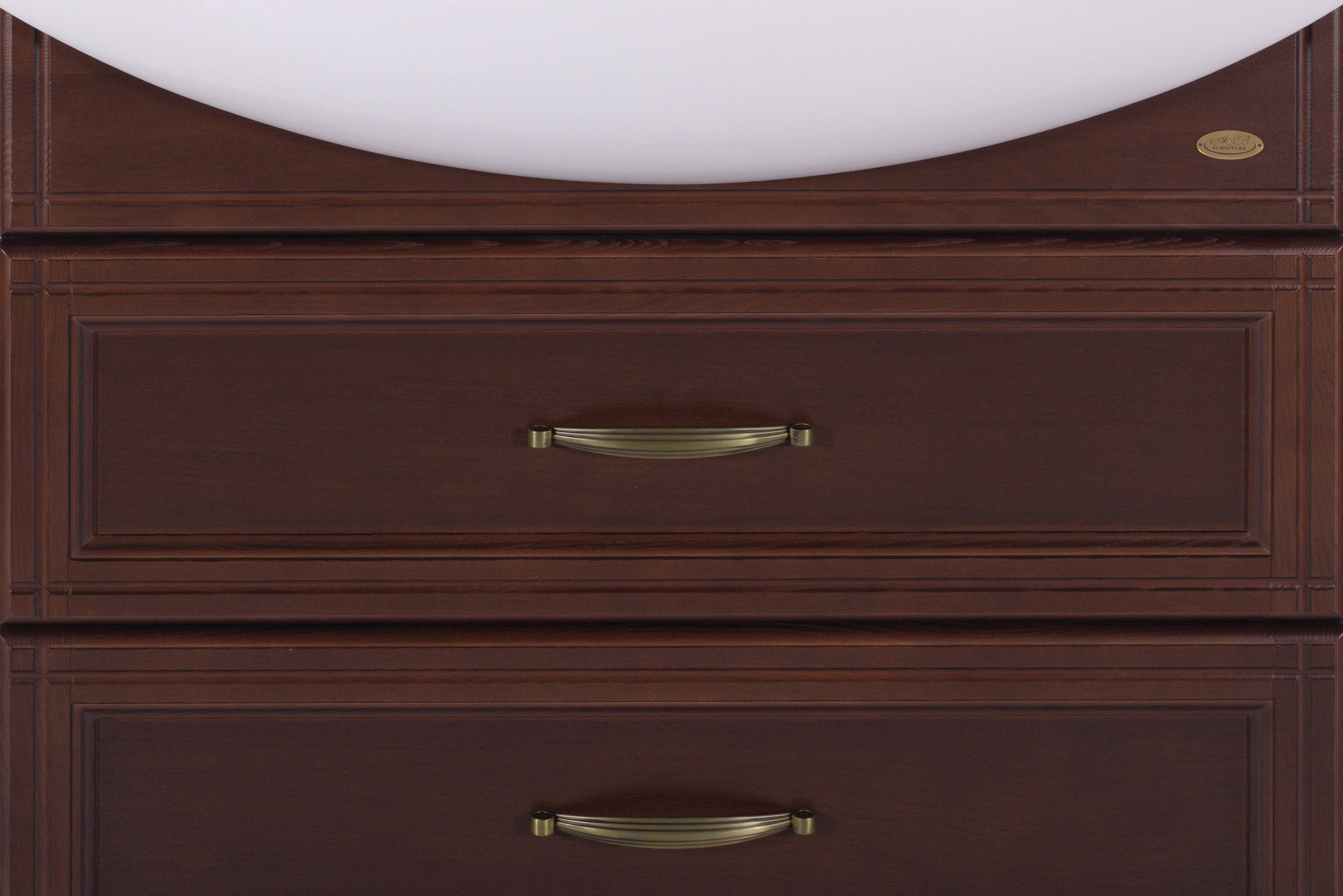 Тумба с 2 ящиками Берта-85 массив ясеня