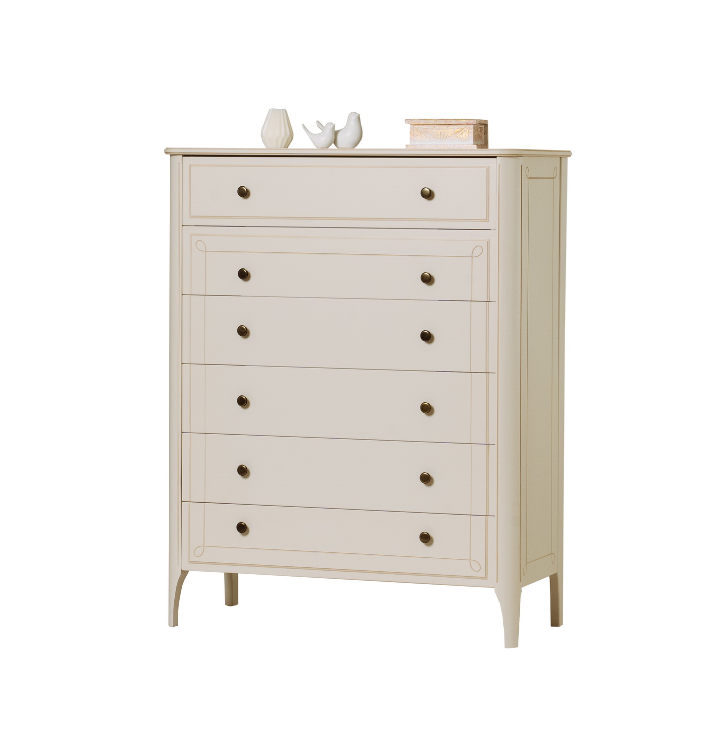 Комод c 6 ящиками массив сосны Бетти №9