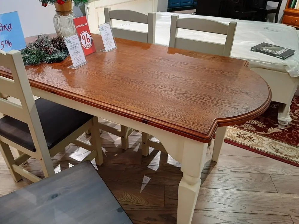 Стол Валенсия 2-37 1600х800х750 сосна