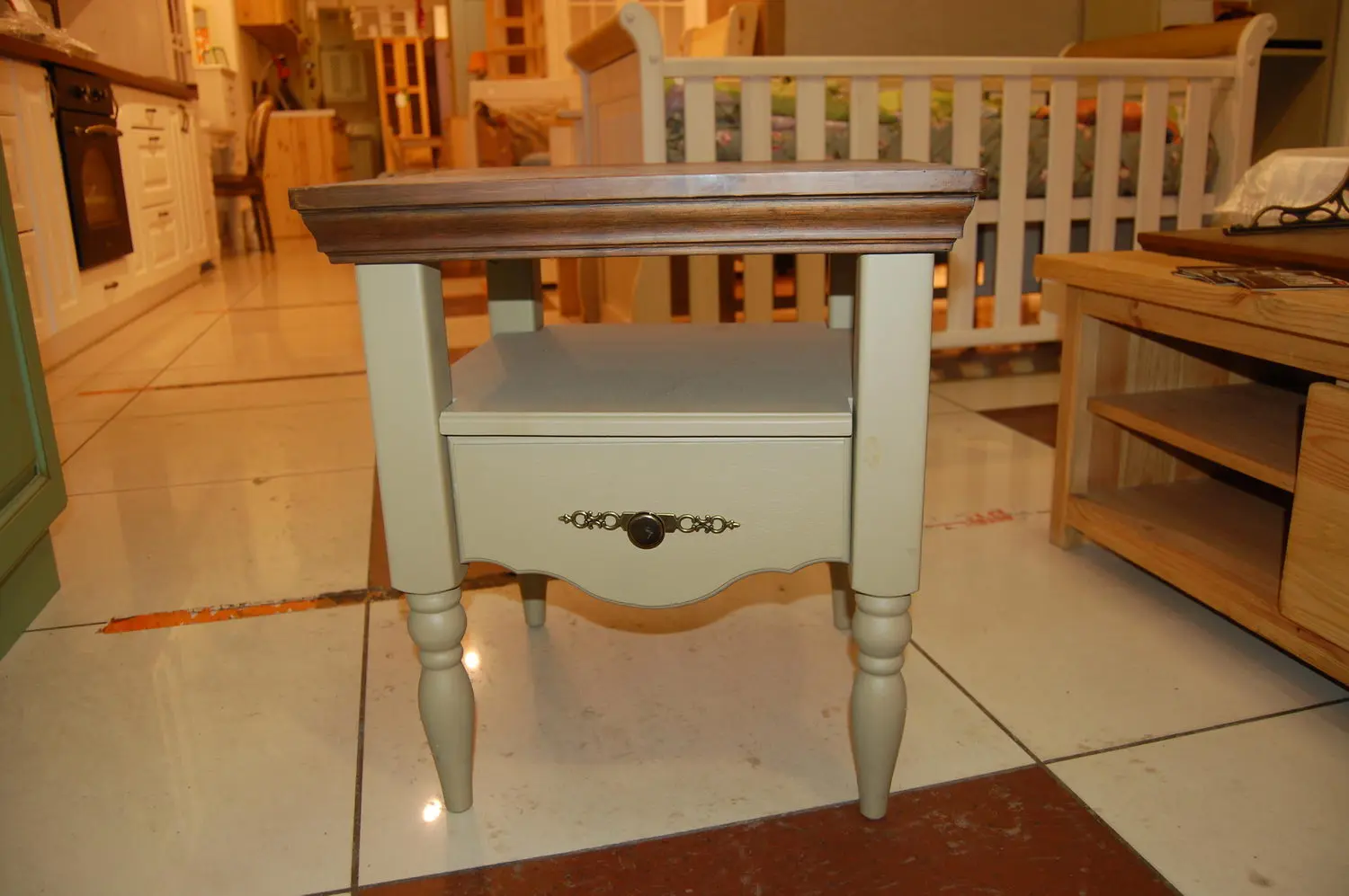 Тумба Бьерт прикроватная с 1 ящиком 1-63 сосна