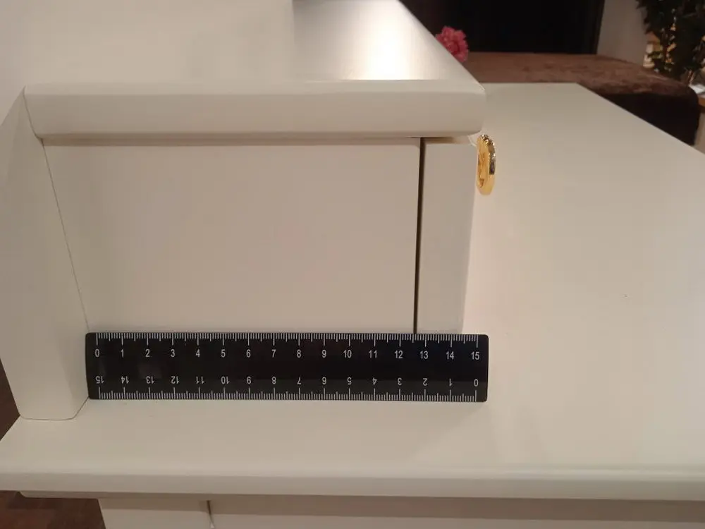 Дамский стол с 5 ящиками и зеркалом «Римини"