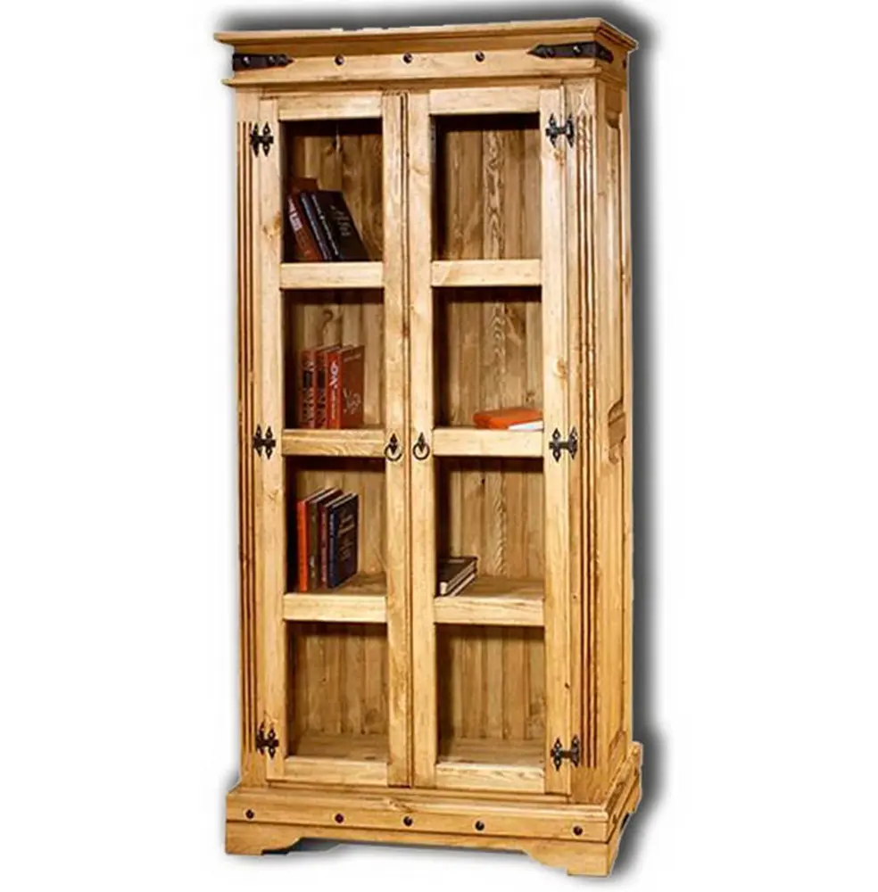              Шкаф Викинг 03 книжный (бейц старение)      