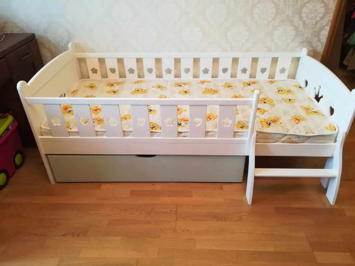 Кровать из массива сосны ТК №1 800х1600