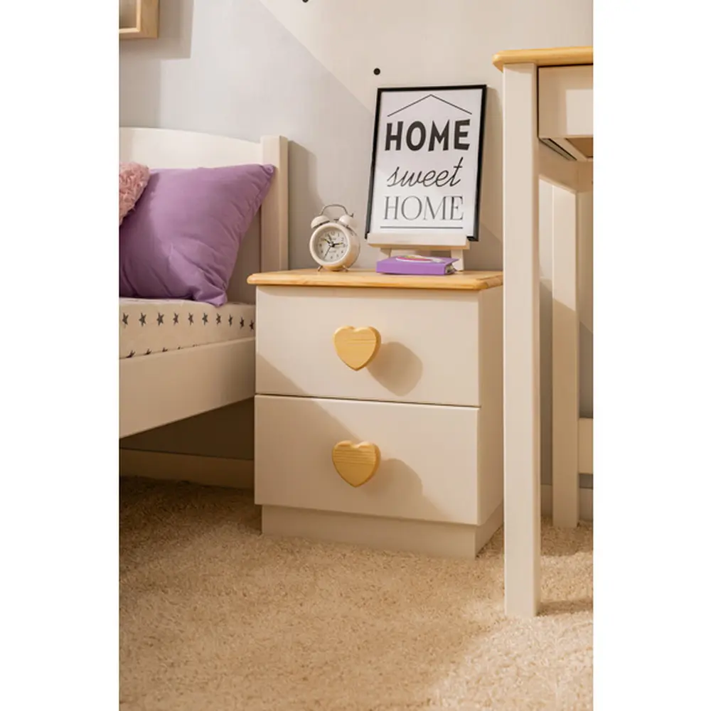 Тумба 2 ящика белая ТК №3