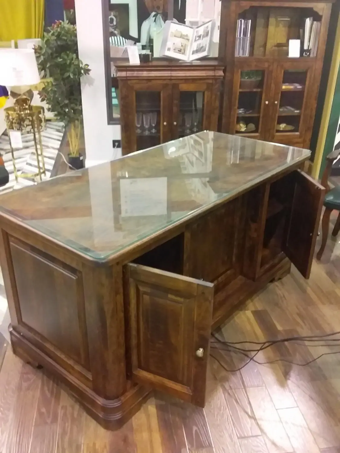 Стол с ящиками Луи Филипп письменный ОВ 03