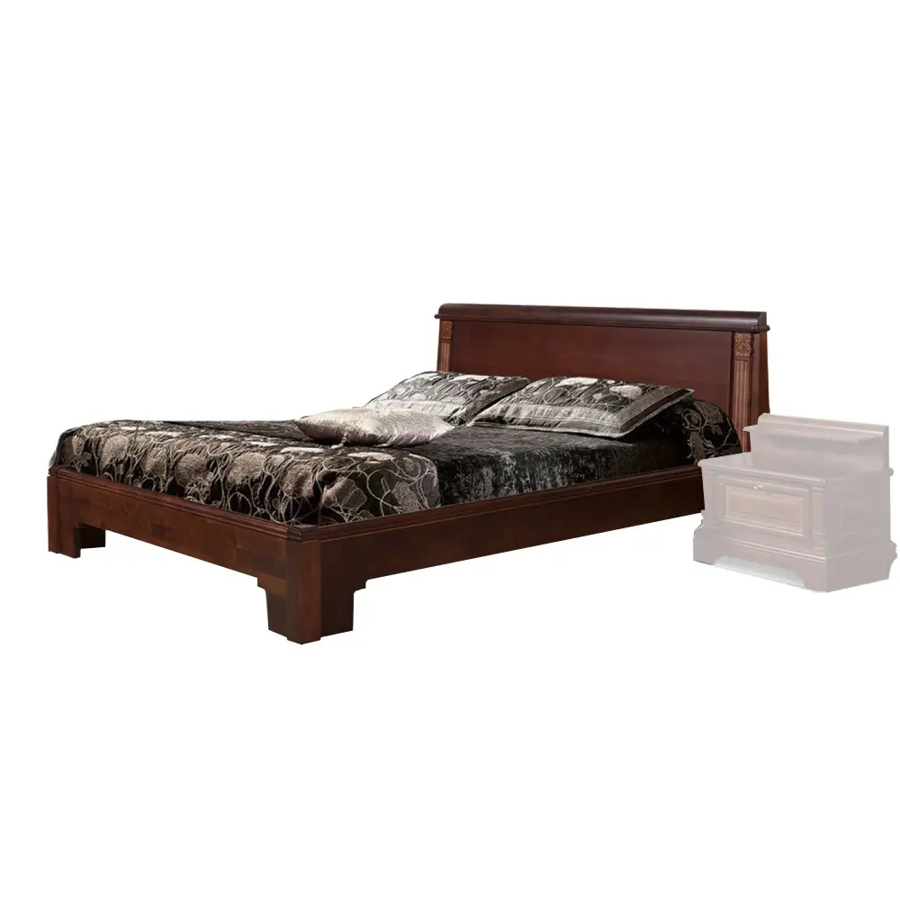 Кровать Порто-1600 ГМ 5981, беловежский орех