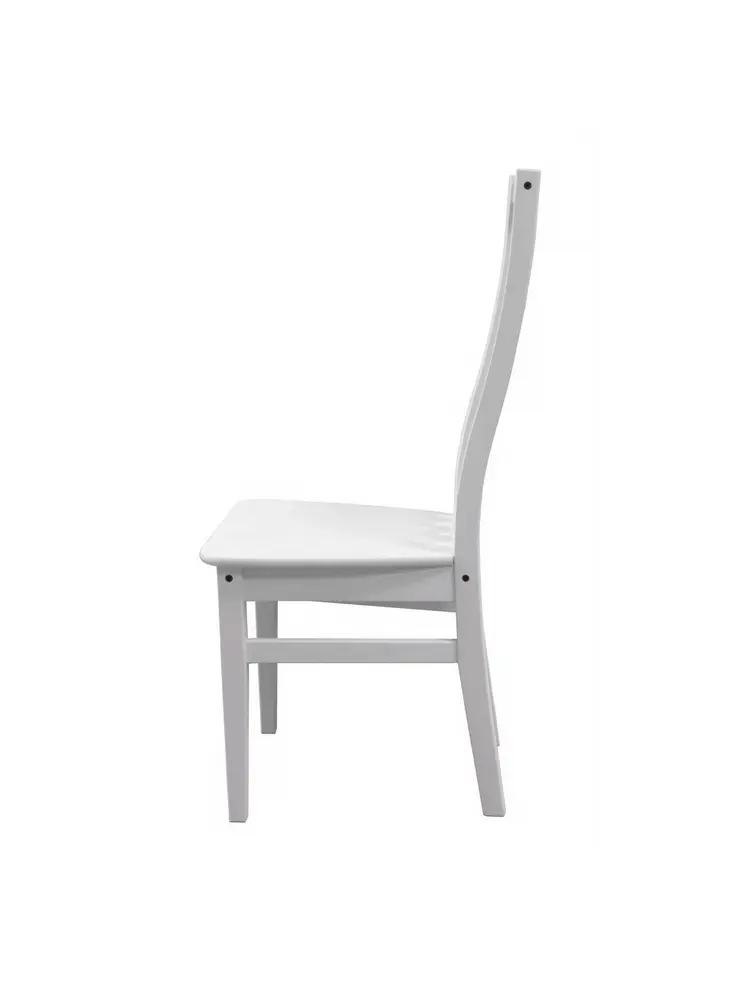 Стул белый массив Луиза (комплект из 2 штук)