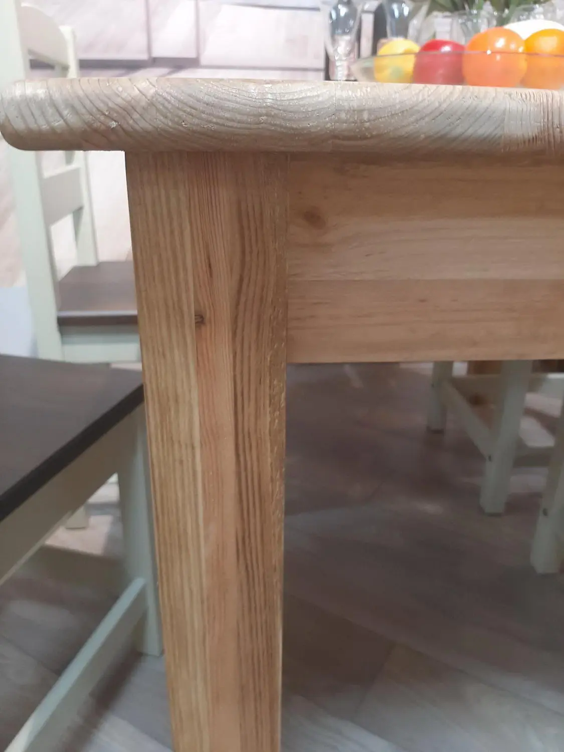 Стол обеденный Фермерский FERMEX 140 ноги 80 х 80