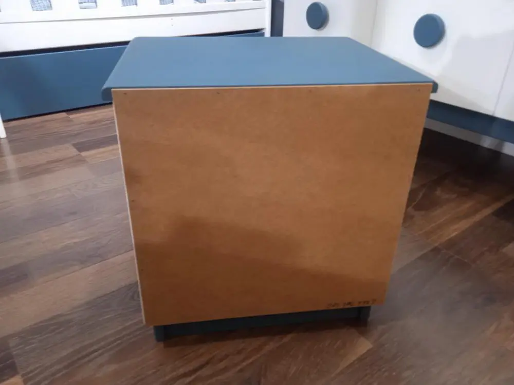 Тумба 2 ящика белая ТК №3