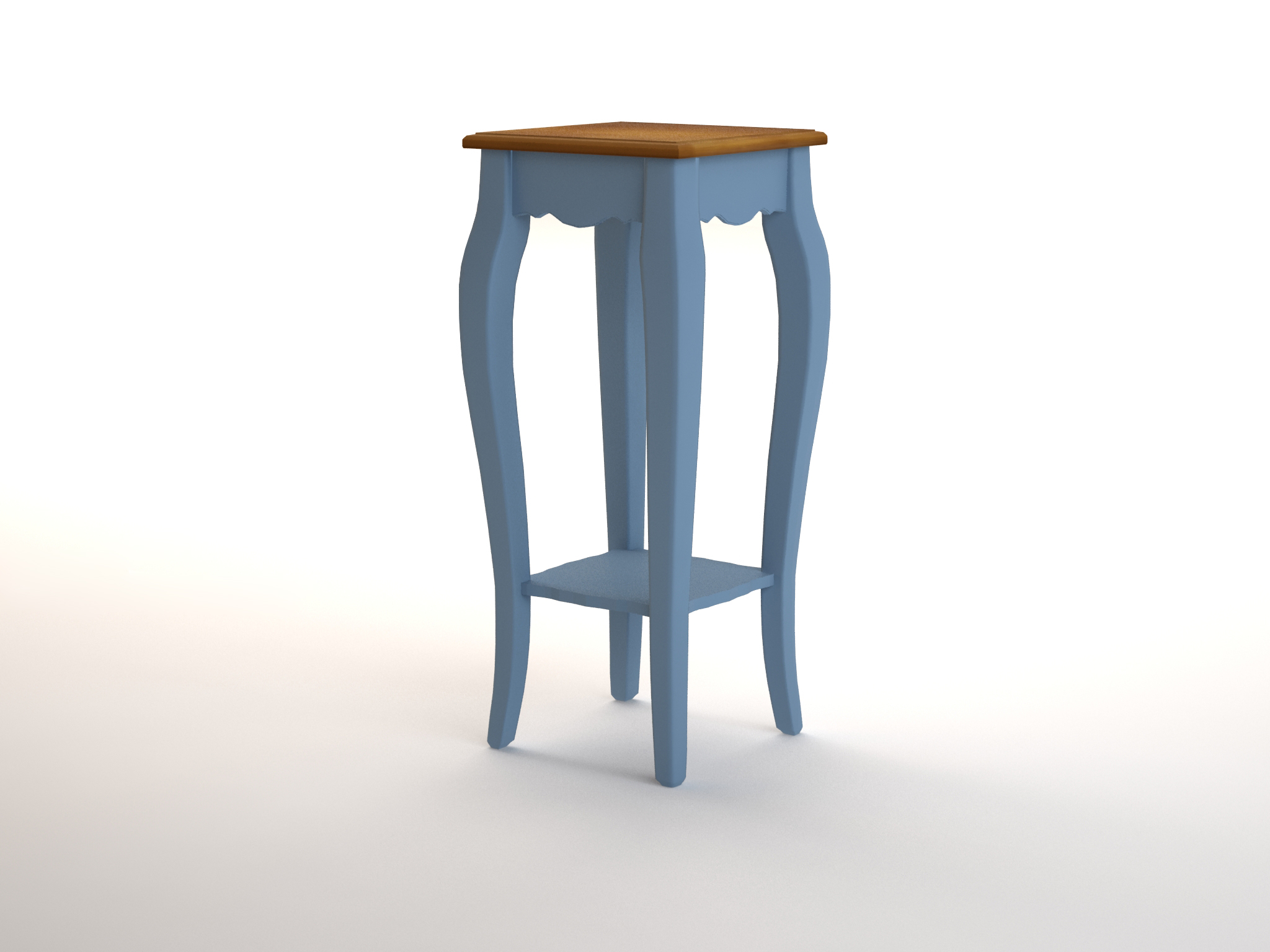 Подставка под цветы высокая «Leontina Blue"