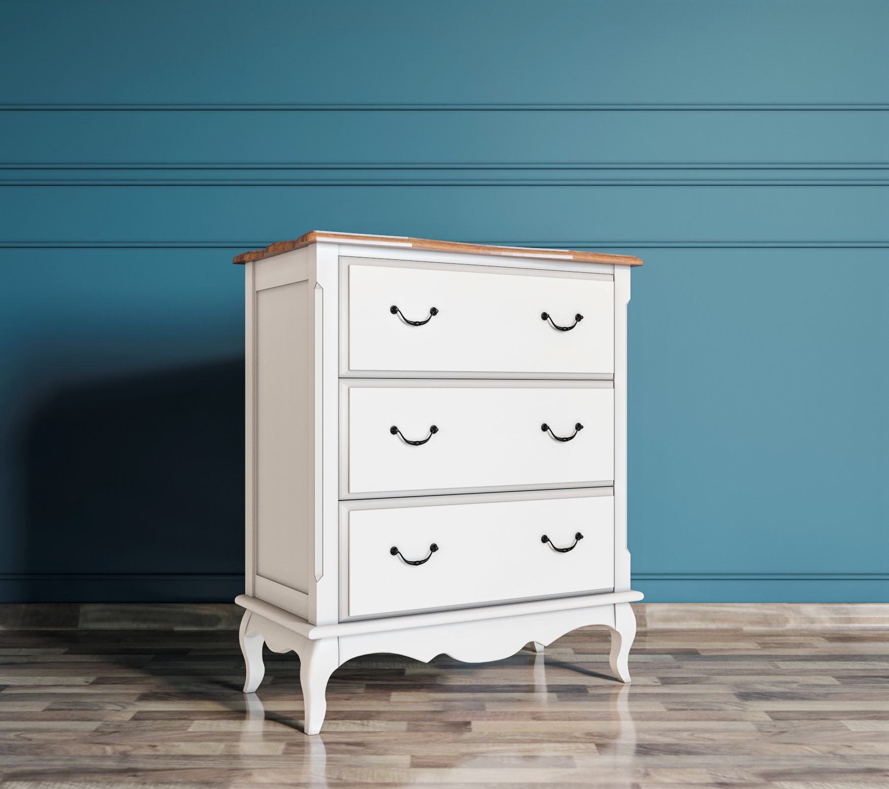 Комод мдф Leontina три ящика