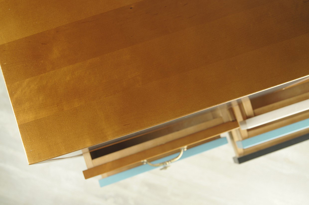 Комод универсальный из дерева «Aquarelle Birch» 10 ящиков