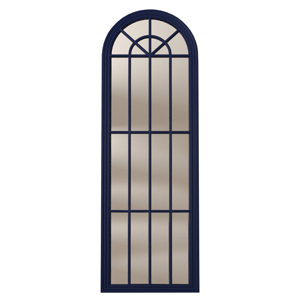 Зеркало дерево "Milana" синее