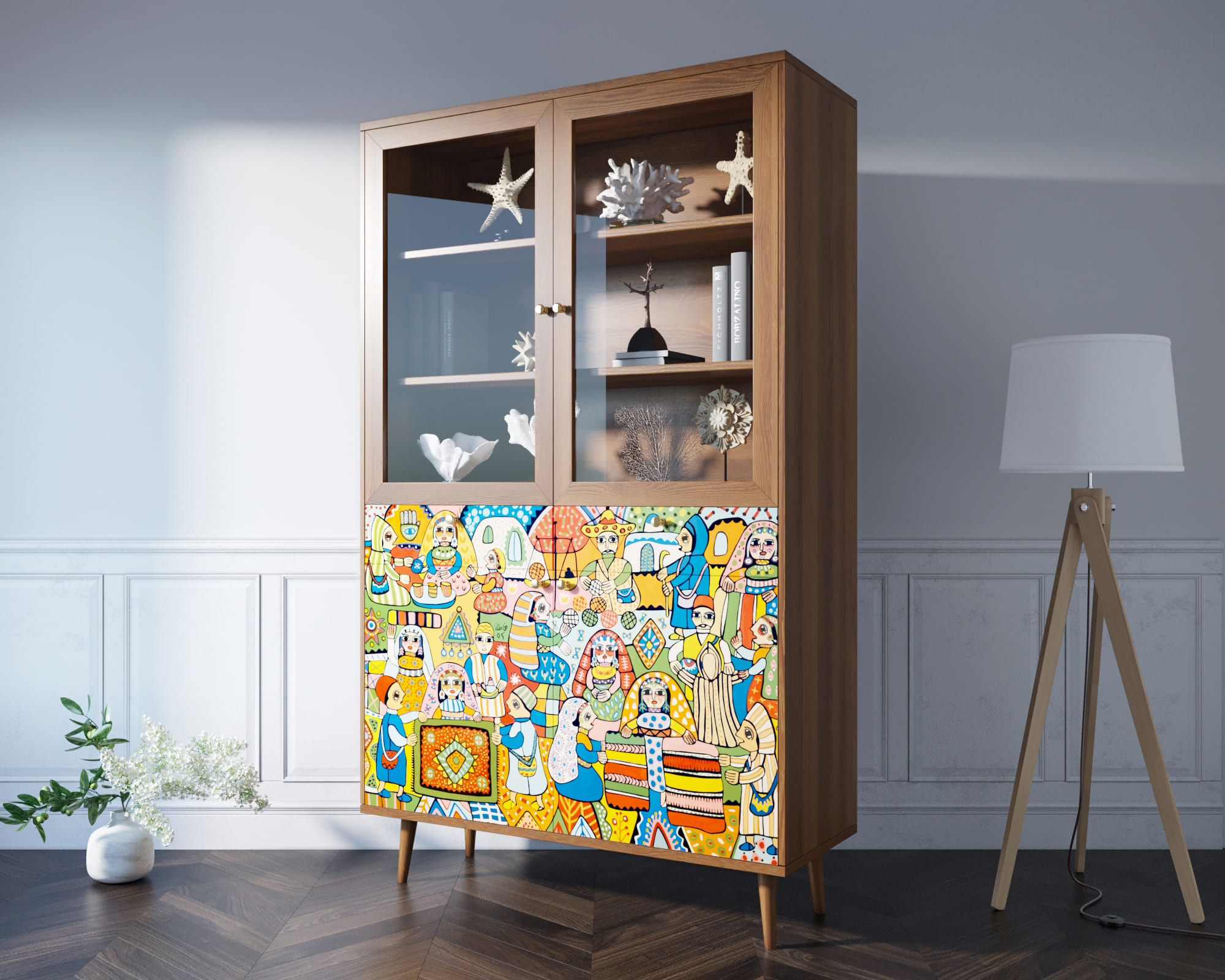 Буфет из дерева "Berber"