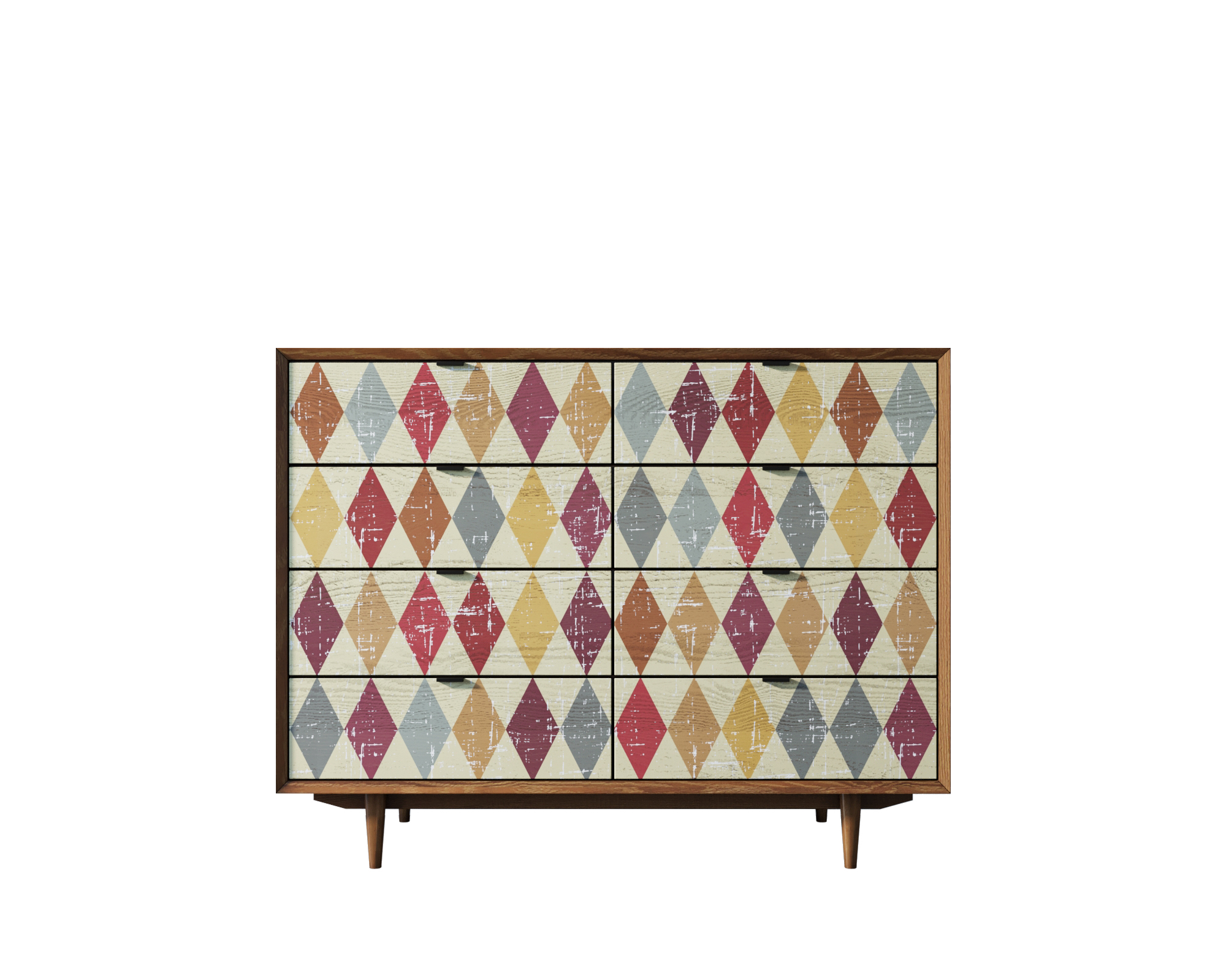 Комод "Bruni print" на восемь ящиков