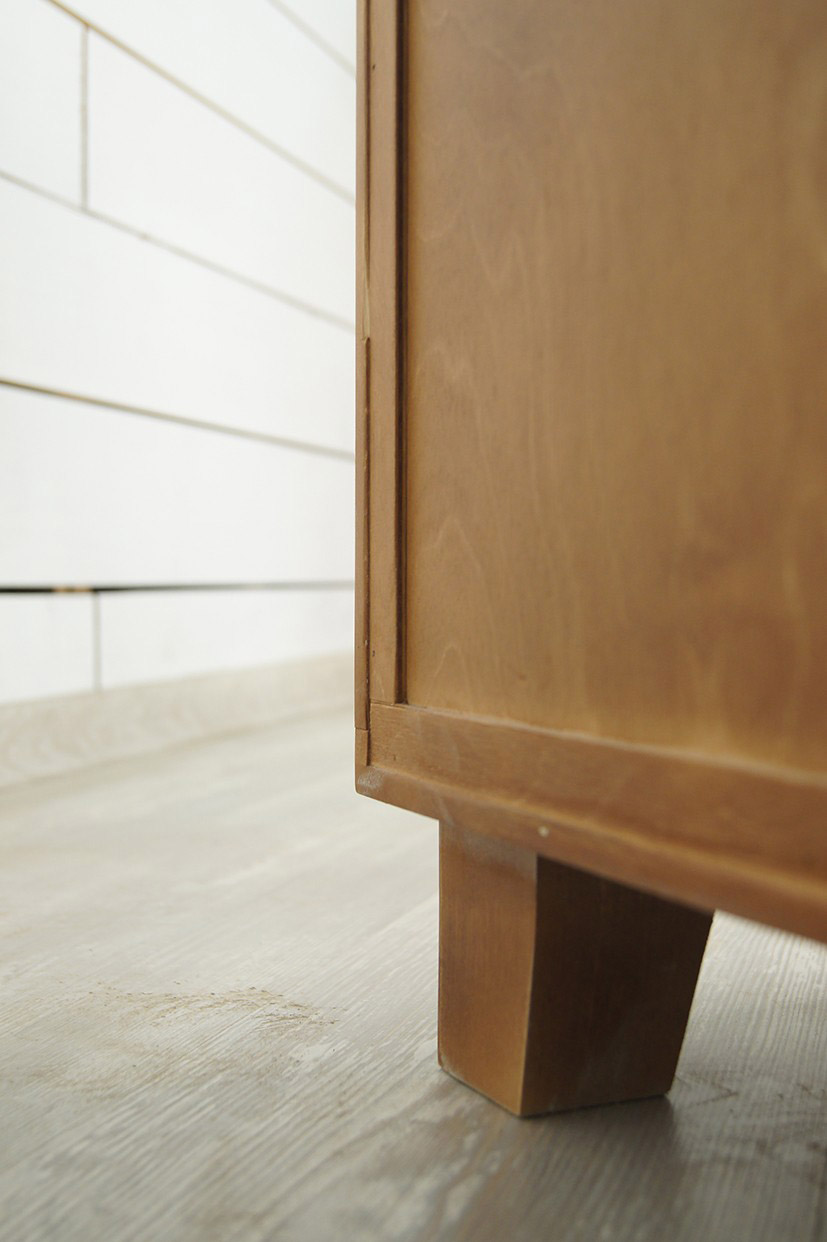 Маленький комод с ящиками "Alphabeto Birch" (4 ящика)