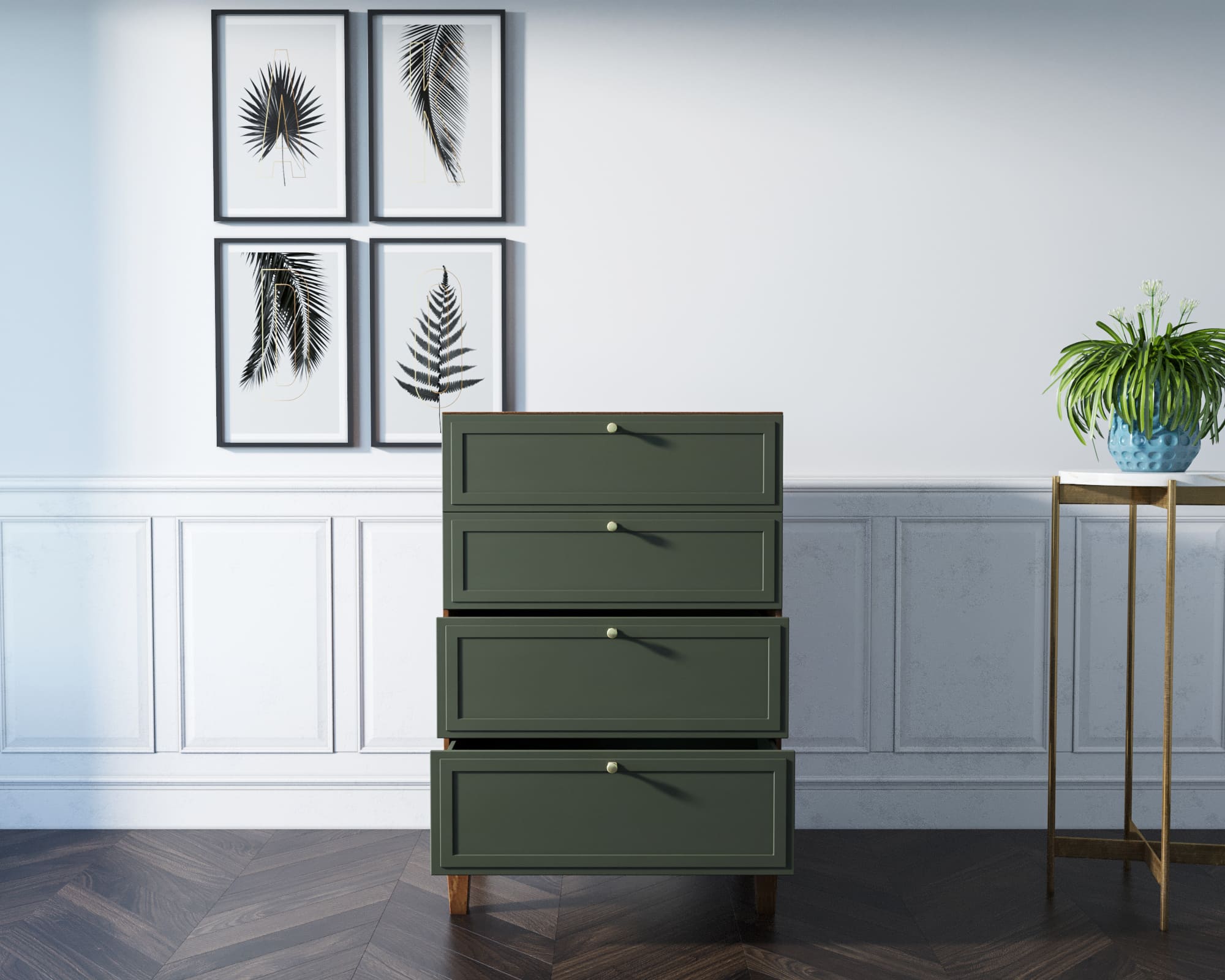 Комод с ящиками вертикальный "Andersen"