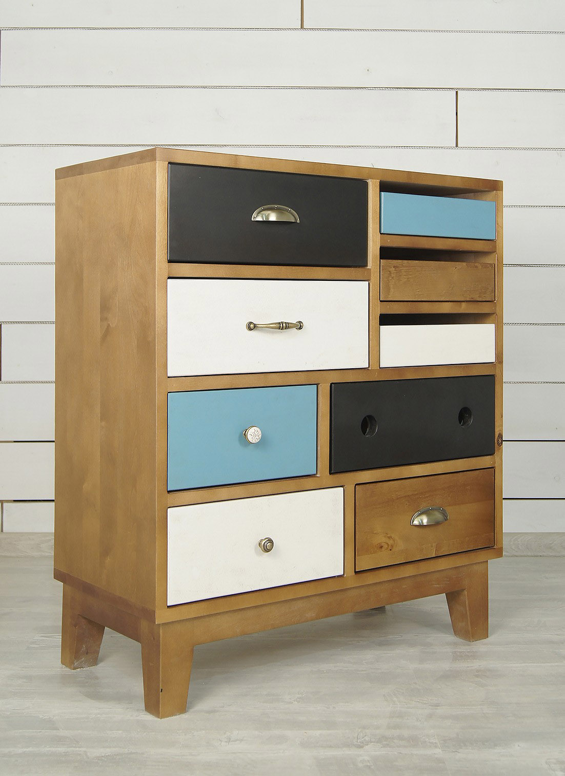 Комод 9 ящиков «Aquarelle Birch»