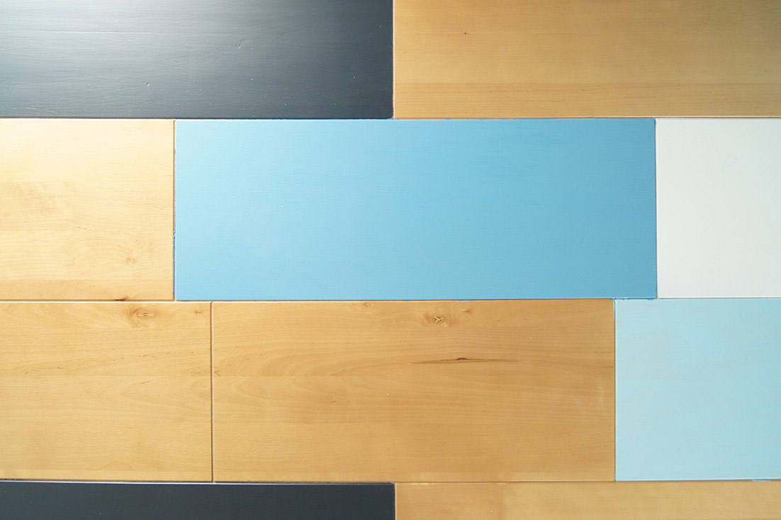 Стол 2 ящика темный "Aquarelle Birch" темный