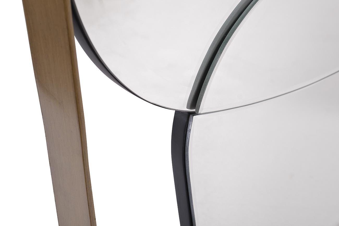 KFE1210 Зеркало в металлической раме, цвет золото