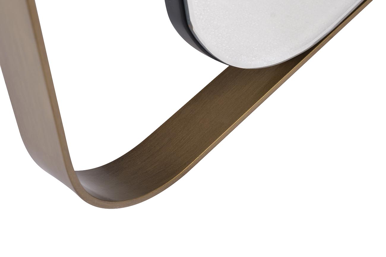 KFE1210 Зеркало в металлической раме, цвет золото