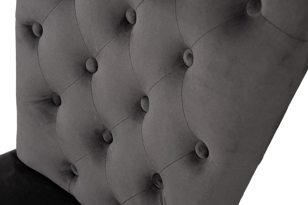 Стул 597 велюр серый Riv96