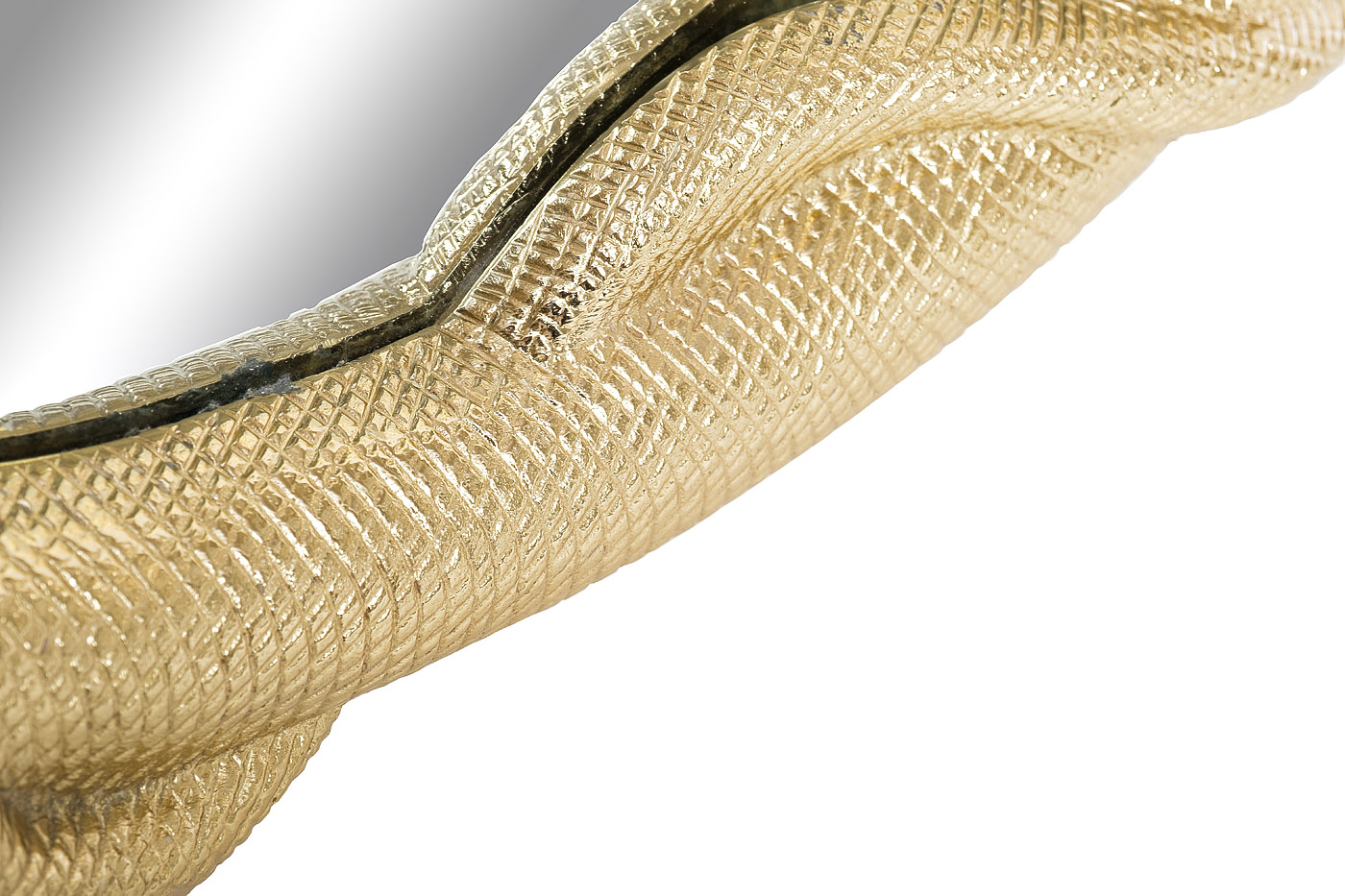 94PR-22502 Зеркало декоративное "Змейка", цвет золото 