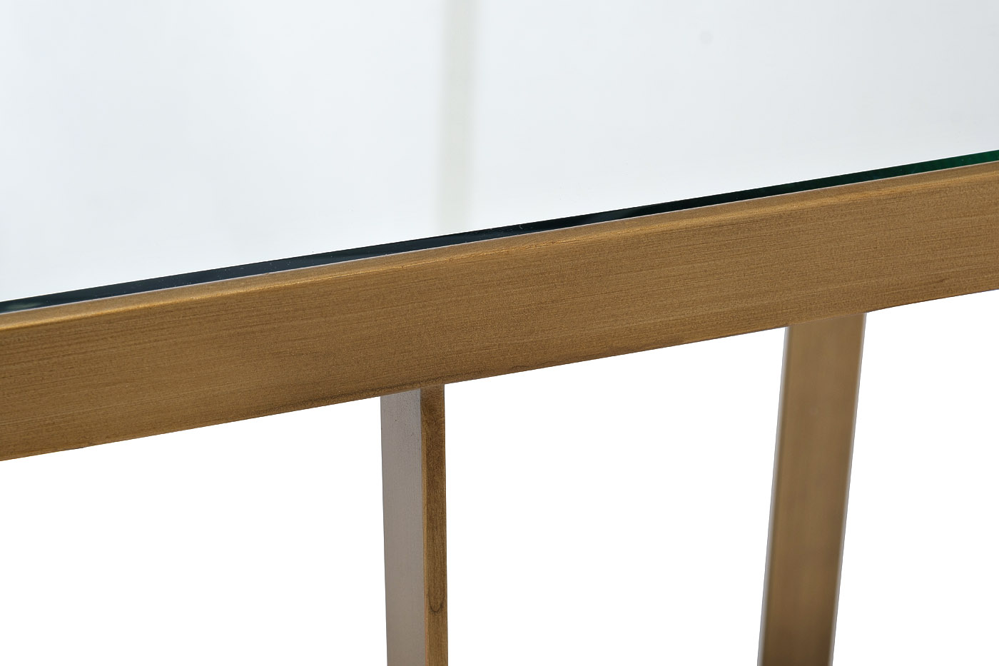 KFG095 Стол журнальный зеркало/матовое золото 