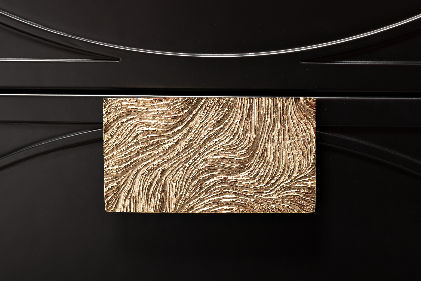 151SV-00008 Тумба прикроватная черная