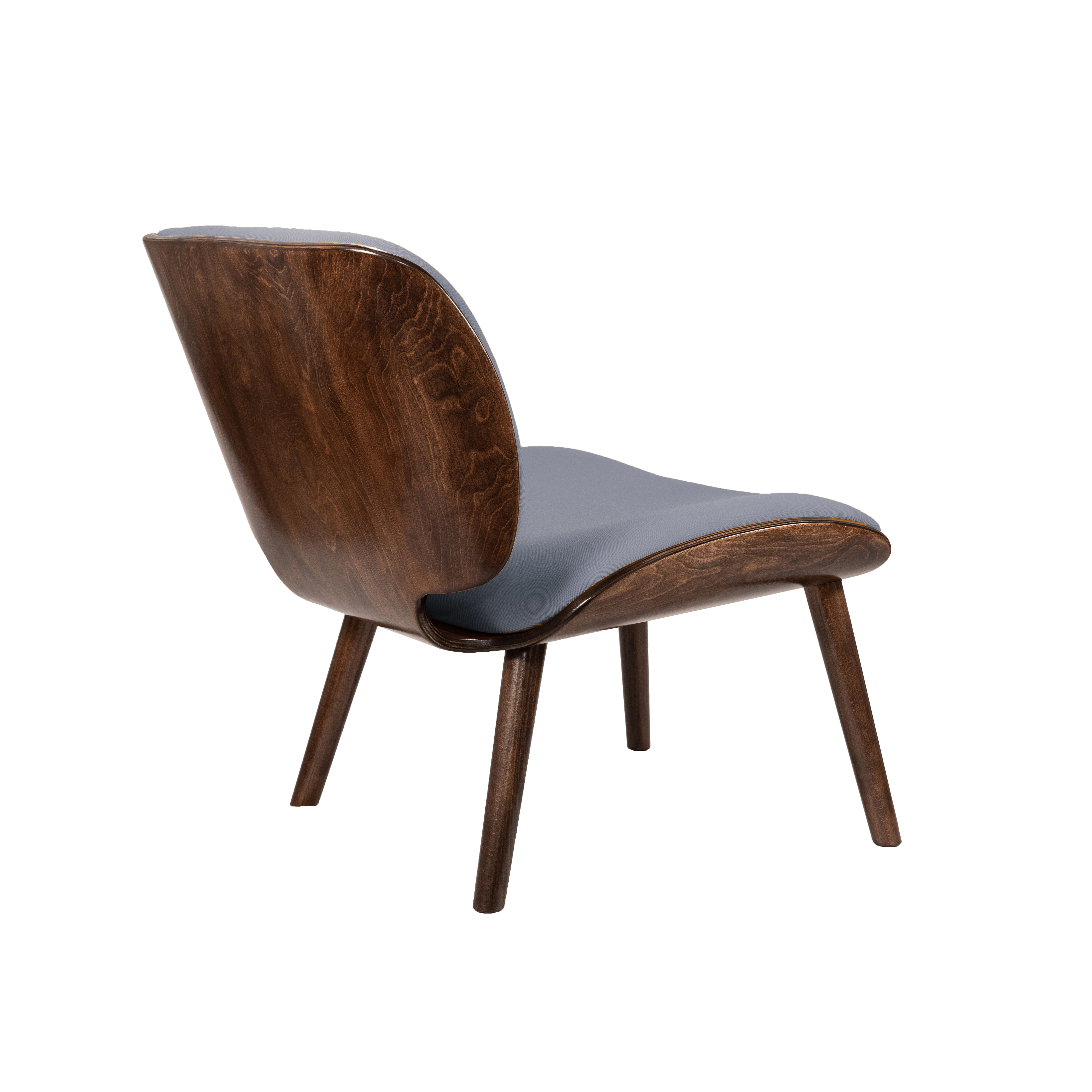 кресло Конда  Фреш 12 светло-серый каркас  Орех