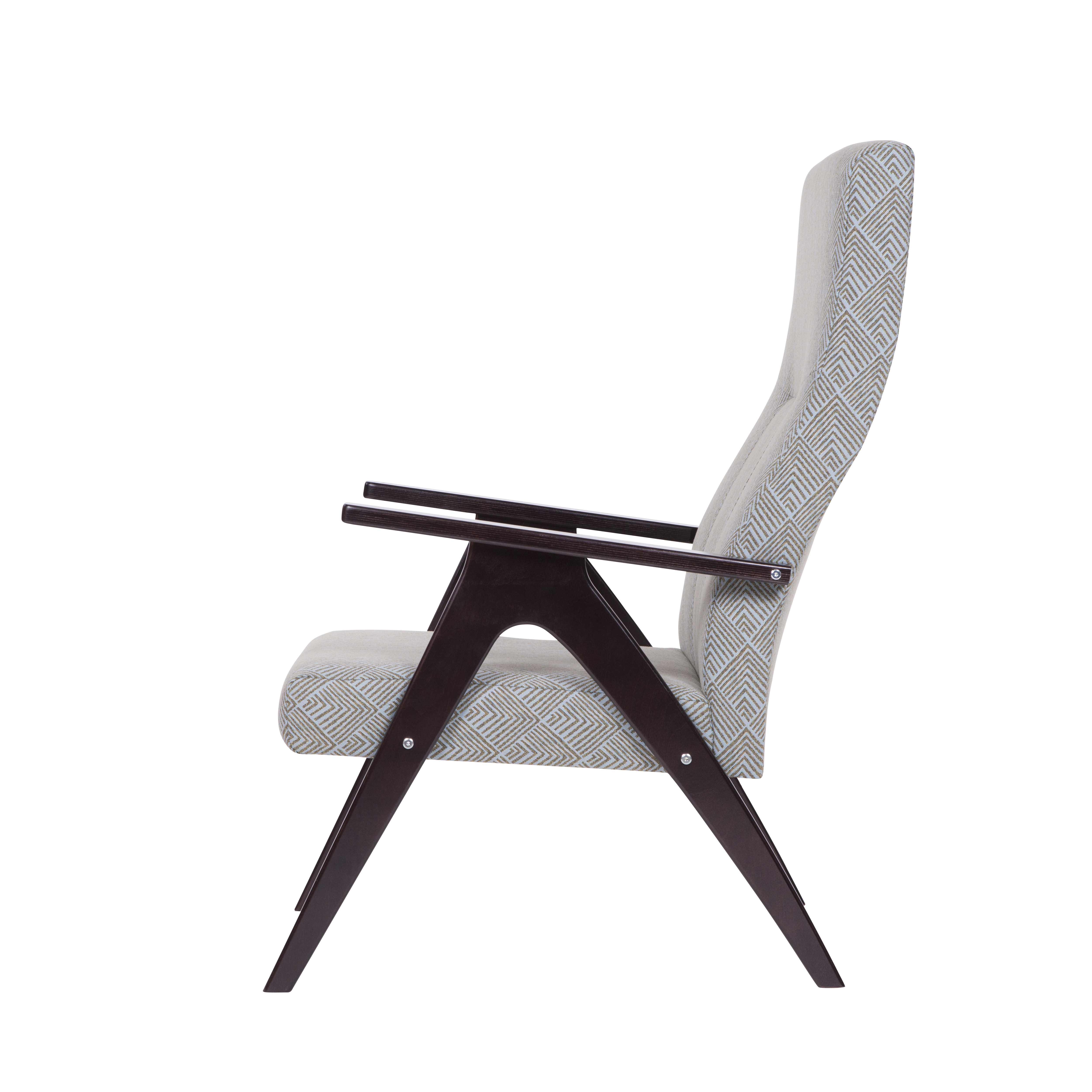 кресло Оскар  Рогожка каркас  Венге структура