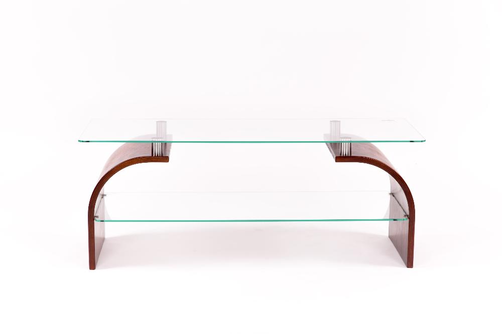 Журнальный стол Гудзон 2   каркас  Вишня
