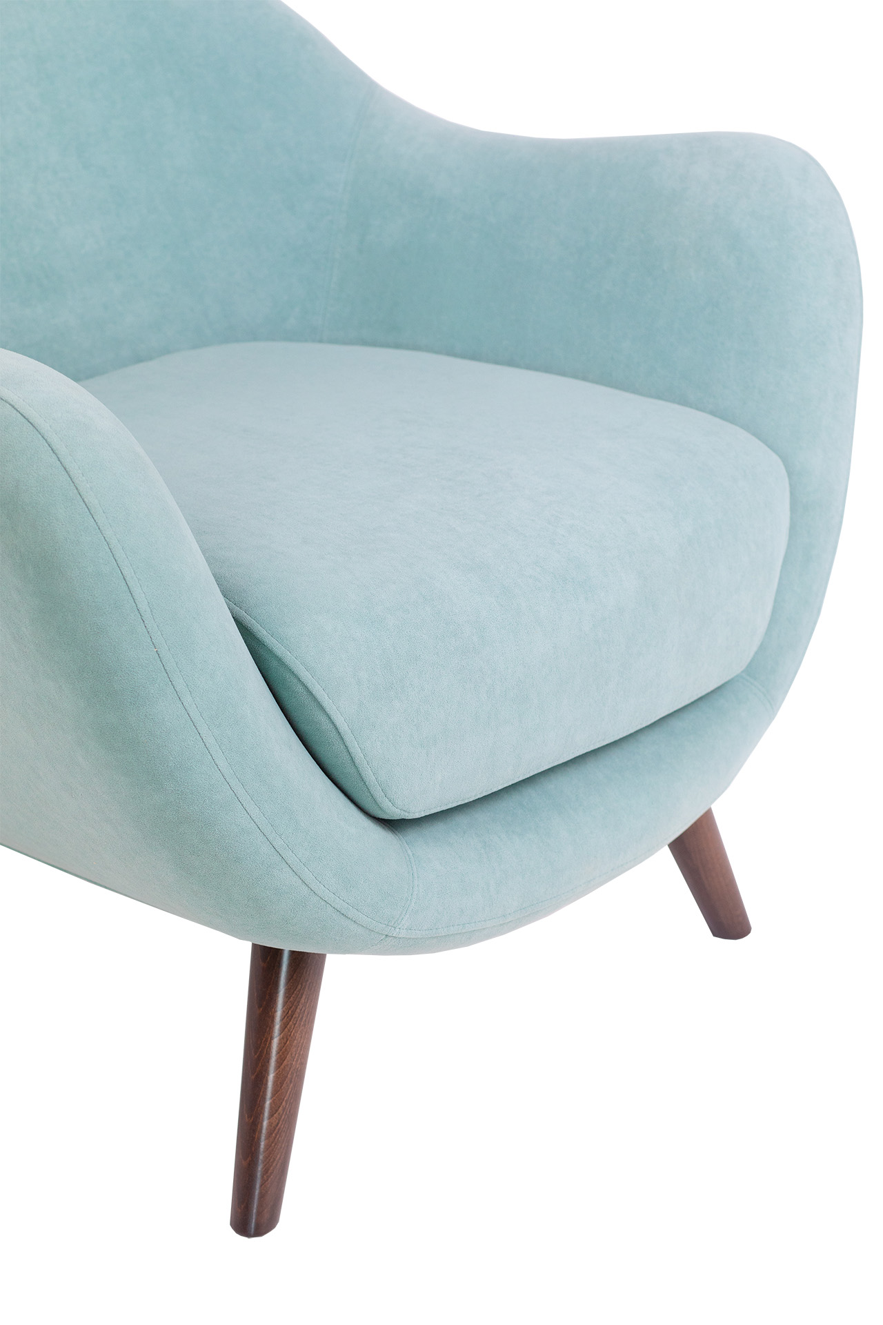 кресло Анхель Минт каркас Орех