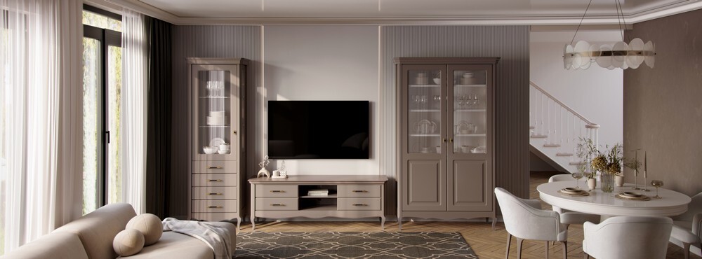 Витрина стеклянная R 