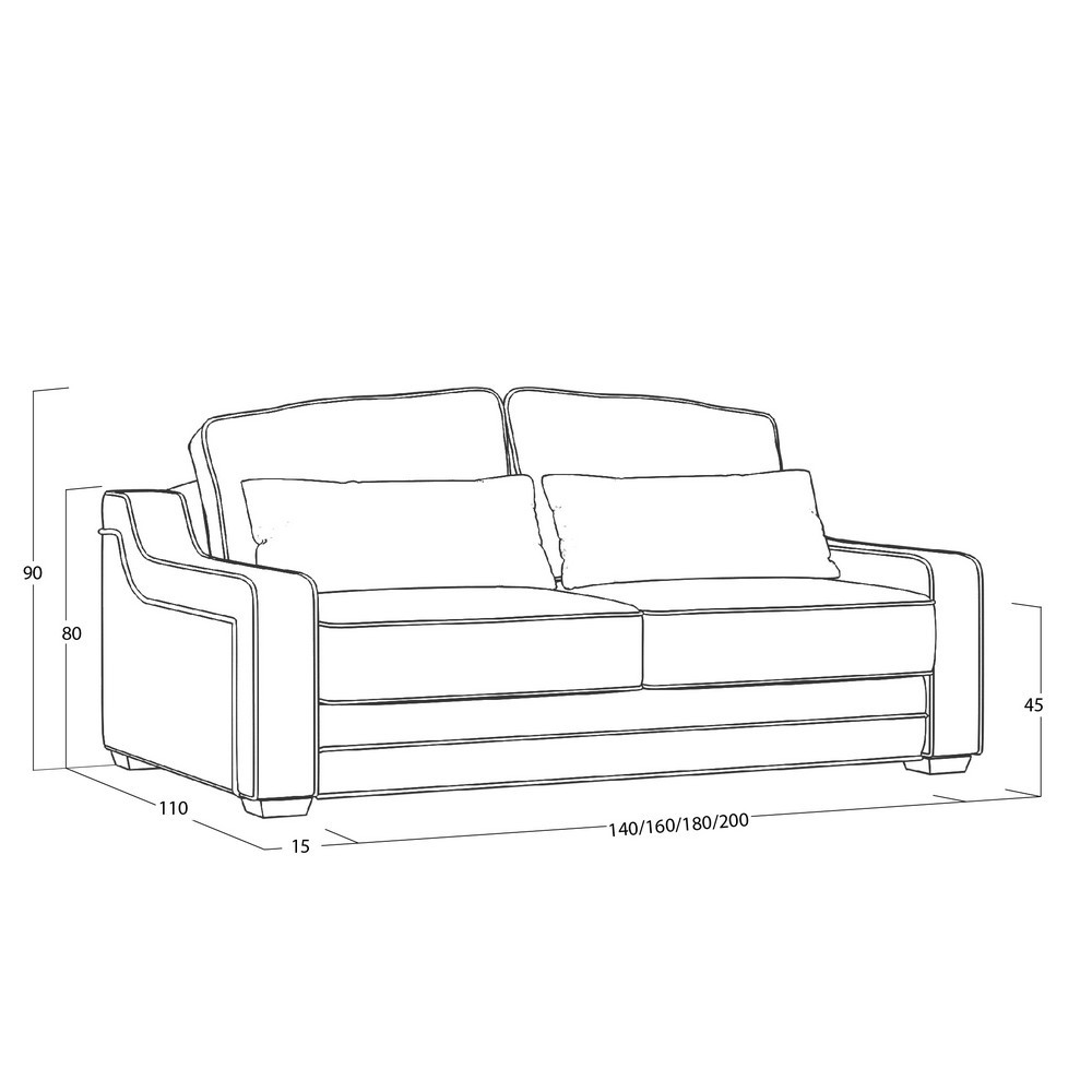 Диван Linea (с механизмом) 