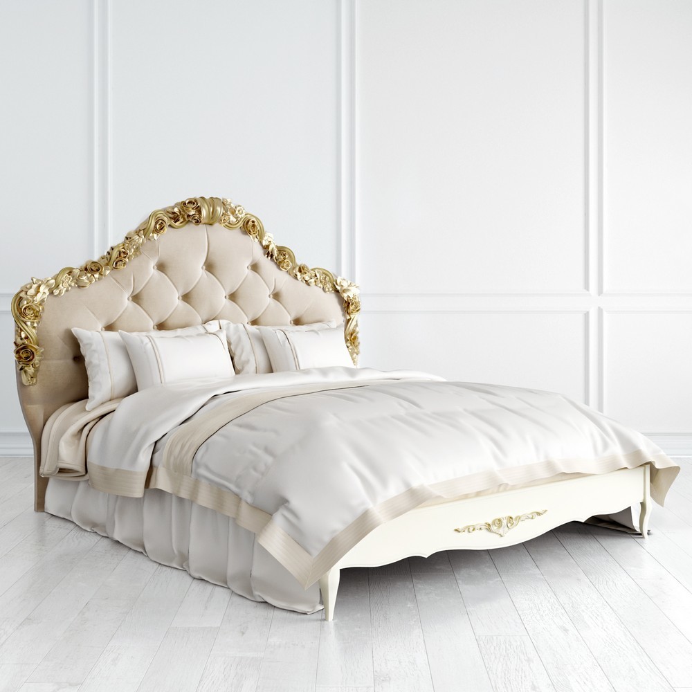 Кровать с мягким изголовьем 160*200 