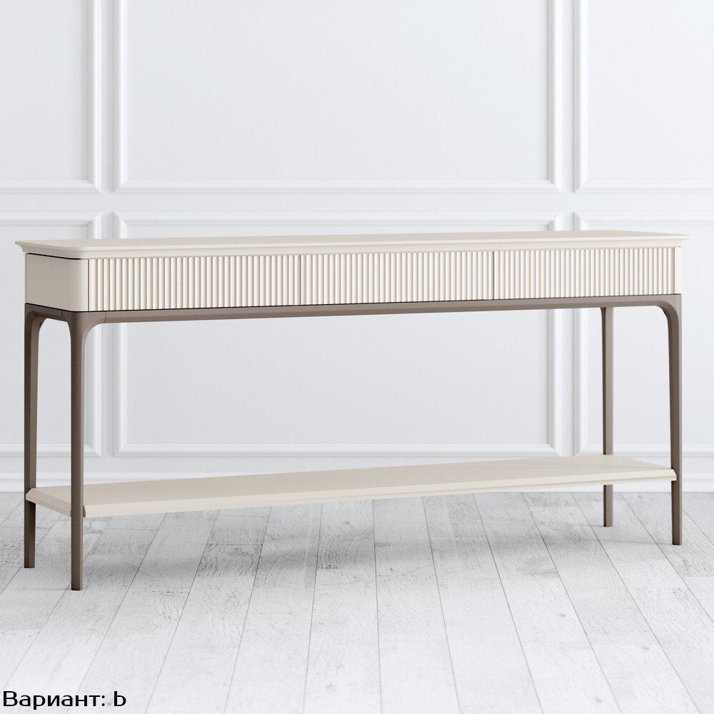 Консоль с полкой 