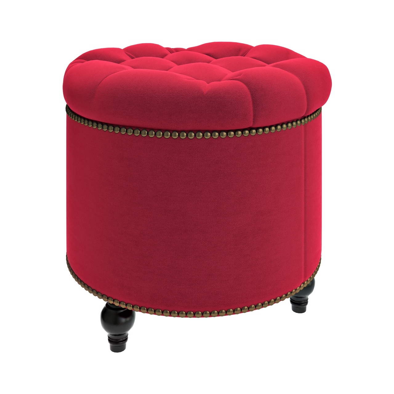 Пуф круглый открывающийся 