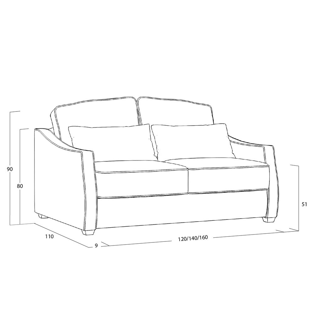 Диван Infante DIf-I-160-K03-KaB39-0371