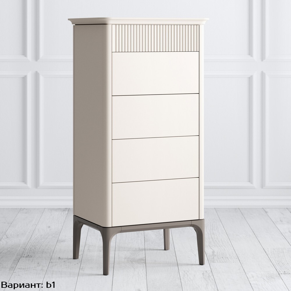 Комод узкий 5 ящиков 