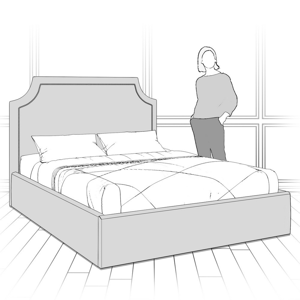 Кровать с подъемным механизмом K09-1800-N-0402