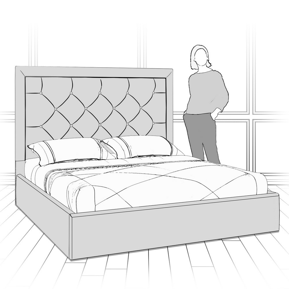 Кровать с подъемным механизмом K20-1400-B10