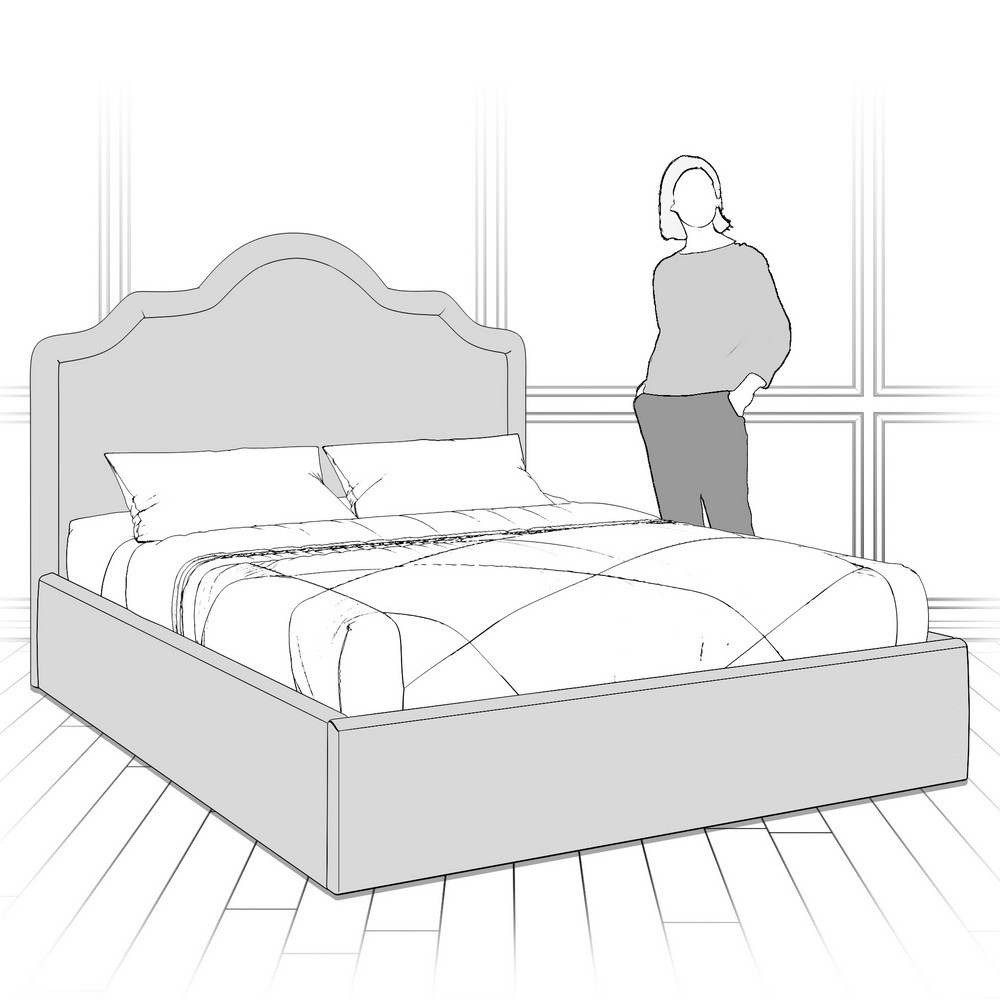 Кровать с подъемным механизмом K05-1800-B12