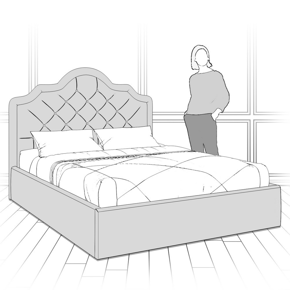 Кровать с подъемным механизмом K05Y-1800-B05